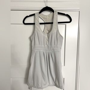 Zella | White workout tank, size Small
